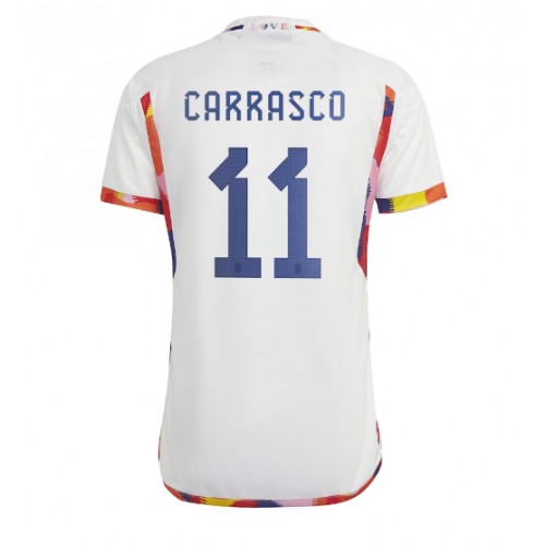 Dres Belgija Yannick Carrasco #11 Gostujuci SP 2022 Kratak Rukav